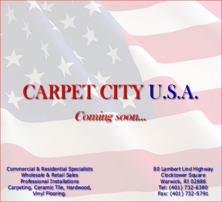 Carpet City U.S.A. Commercial & Residential Specialists